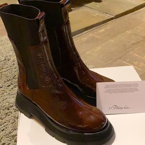 Phillip Lim Kate Lug Sole Combat Boots